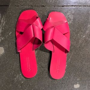 Mercedes Castillos Leather Sandals